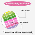 STARLIBOO Removable Freezer Labels, 1x2 Inch Color Coding Removable Labels - Image 2