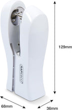 Rapesco 1319 Stand Up Stapler, Space-Saving Desktop Stapler, 20 Sheet Capacity - Image 5