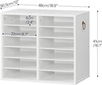 HOOBRO Literature Organizers, 12 Compartments Office Mailbox - Image 2