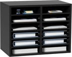 VEVOR Literature Organizers, 12 Compartments Office Mailbox by VEVOR