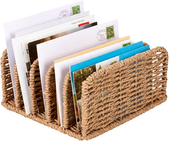 Duimbok Desk Mail Organizer Large Capacity Mail Holder by Unknown