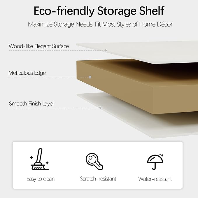 Bevfint 70-Inch Tall White Bookcase, 5 Tiers Shelves Open Storage Bookshelf - Image 4
