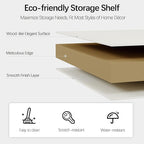 Bevfint 70-Inch Tall White Bookcase, 5 Tiers Shelves Open Storage Bookshelf - Image 4