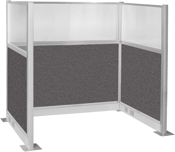 Versare Pre-Configured Hush Panel Electric Cubicle | Workstation Divider Walls by VERSARE