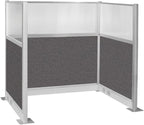 Versare Pre-Configured Hush Panel Electric Cubicle | Workstation Divider Walls by VERSARE