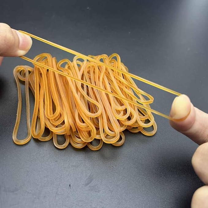 600pcs Elastic Rubber Bands Ties Home Office Students School Stationery - Image 7