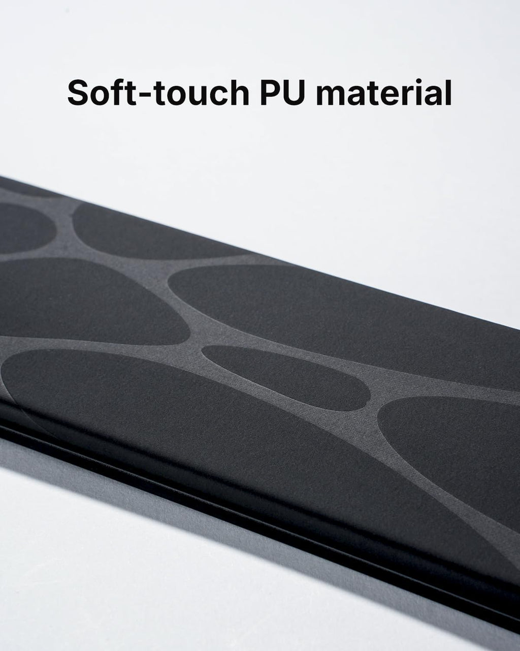 GravaStar 60% Keyboard Wrist Rest Pad, 32.7 * 72.5 * 20mm / 12.9 * 2.85 * 0.79 inch, Compatible Mercury V60 Series and Other 60% Keyboards - Black