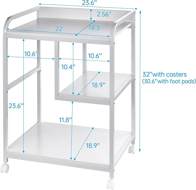 Fannova Large Printer Stand Table - Image 2