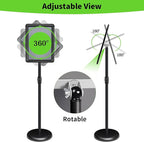 INNOVSIGN 2Packs Adjustable Pedestal Sign Holder Stand 8.5''x11'', Floor - Image 4