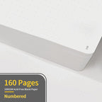 Annecy Numbered Bullet Dotted Journal Notebook, Medium 5.5x 8.25, 160 Pages - Image 6