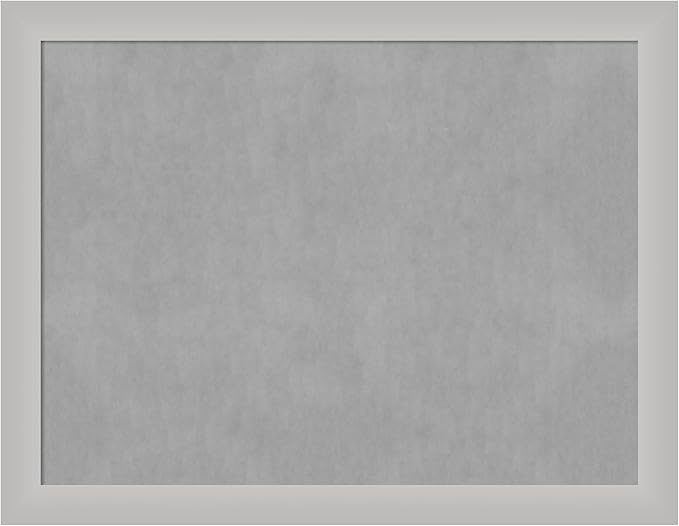 Amanti Art Silver Framed Magnetic Board 21x27 Medium Vision Board by AmantiArt