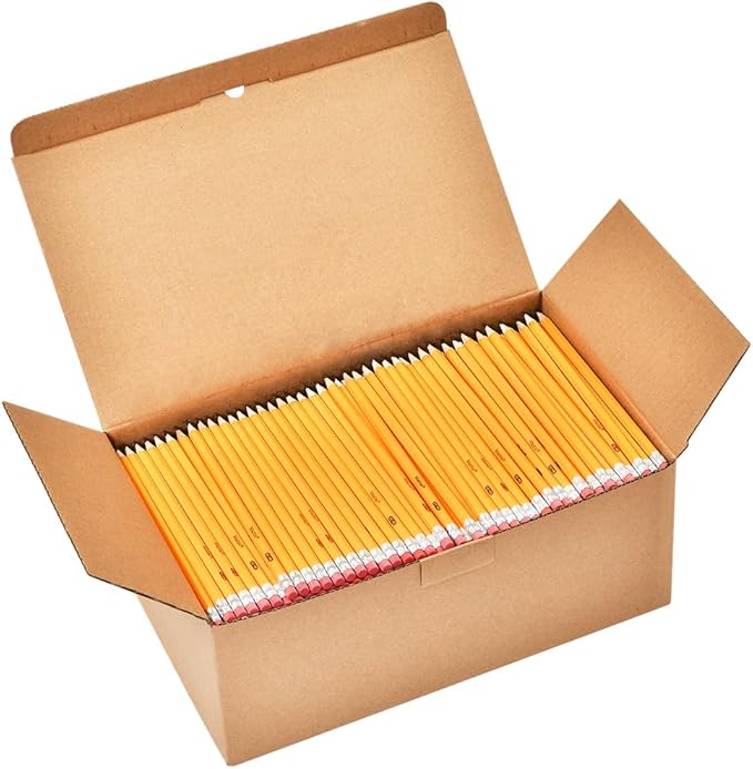 Madisi Wood-Cased #2 HB Pencils, Pre-sharpened, Bulk Pack, 720 pencils by Madisi
