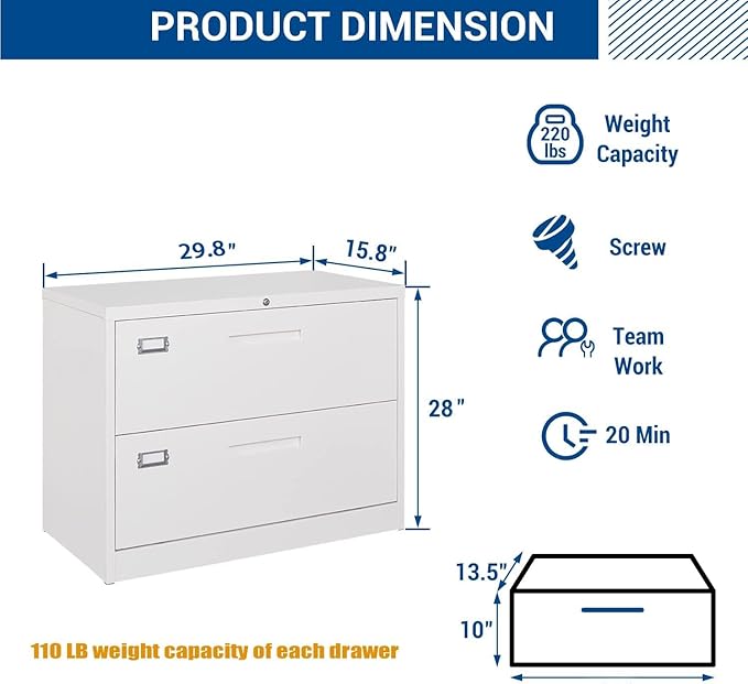 Fesbos Lateral File Cabinet - Image 3