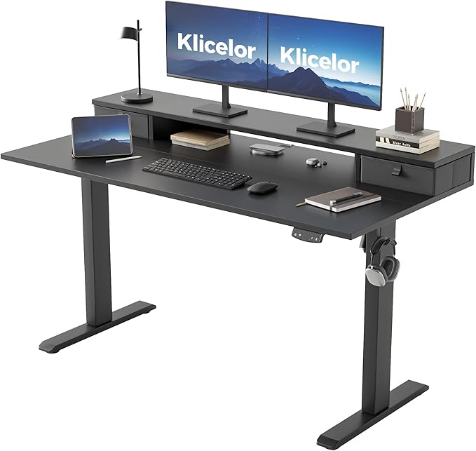 Klicelor 55 Inch Electric Standing Desk by Unknown
