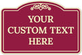 Custom Decorative Sign, Personalized Metal Sign by SigoSigns