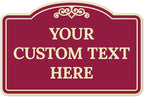Custom Decorative Sign, Personalized Metal Sign by SigoSigns
