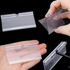 Meetory 50 Pcs Plastic Wire Shelf Label Holders, Retail Shop, Label Papers - Image 7