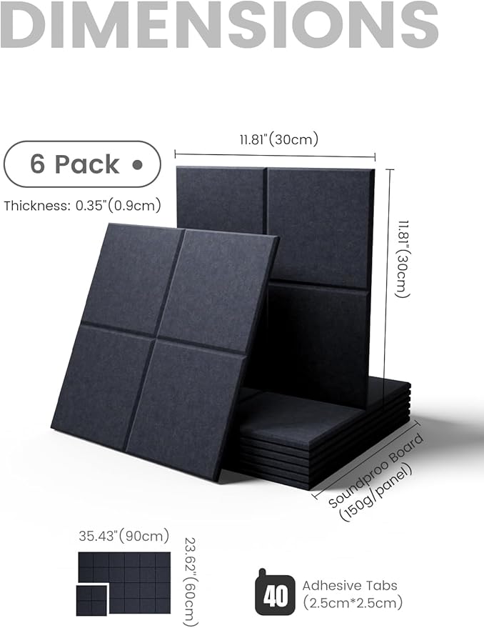 Large Felt Bulletin Board 36"x24", Cork Board Alternative - Image 2
