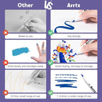 Arrtx 30 Colors Acrylic Paint Pens - Image 5