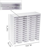 Krafetto 26 Grids Ink Pad Storage Rack, Wall-mountable Stamp Pad Organizer - Image 2