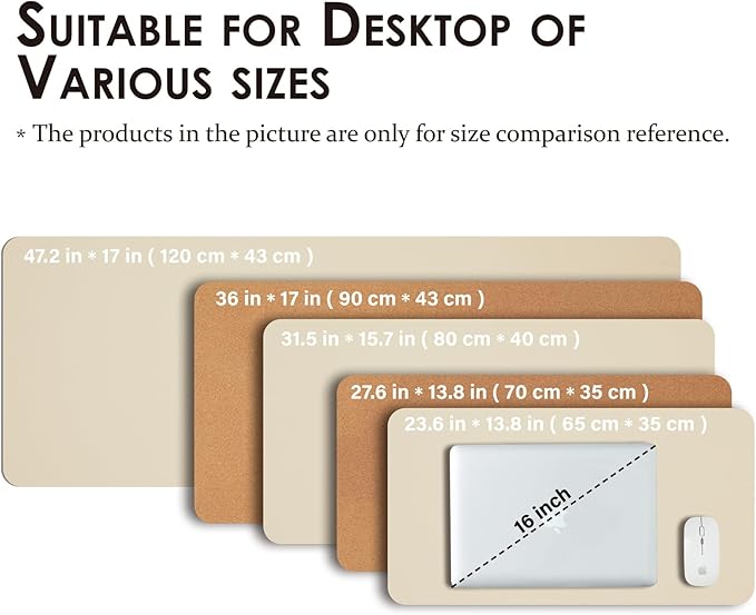 Large Cork Desk Mat - Image 5