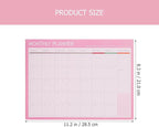 Didiseaon 2pcs Weekly and Monthly Schedule Notepad Undated Planner - Image 8