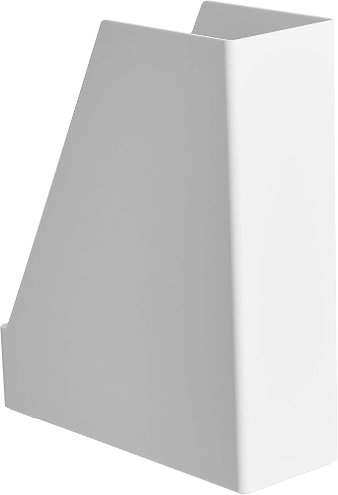 Amazon Basics Rectangular Plastic Desk Organizer, Magazine Rack - Image 5