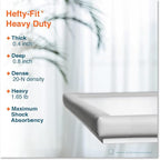 Roving Cove HeftyFit Edge Corner Protector Baby Proofing, Heavy-Duty, Soft NBR - Image 2