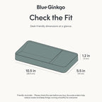 BLUE GINKGO Desk Tray – Korean-Made Organizer - Image 3
