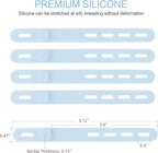 Donruby 24Pcs Silicone Cable Ties - Image 2