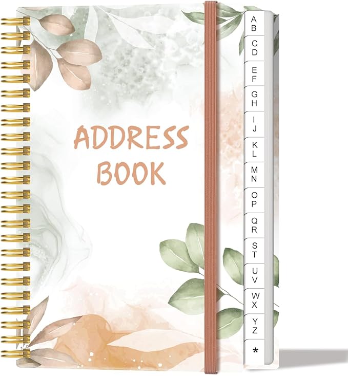 Address Book with Alphabetical Tabs by Heveboik