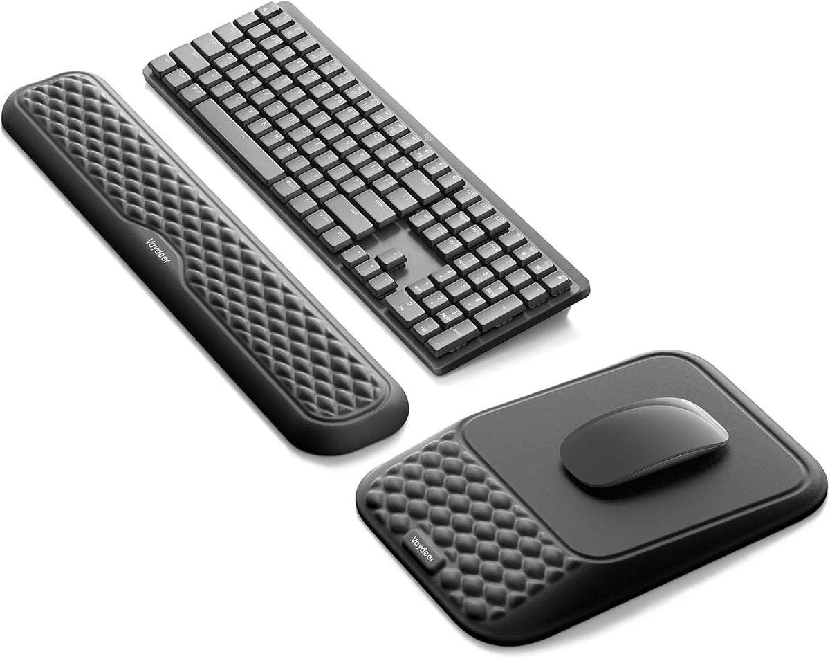 Vaydeer Ergonomic Keyboard Wrist Rest and Mouse Pad with Wrist Rest Set