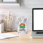 Vgrti Everything is Figureoutable Acrylic Cosmetic Pencil Pen Holder Cup - Image 4