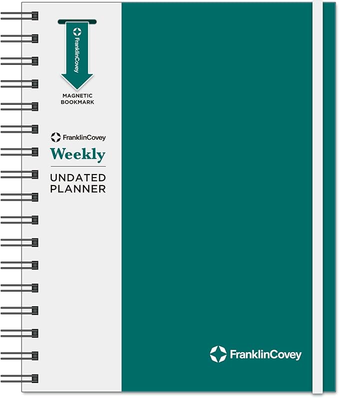 FranklinCovey - Undated Planner | Weekly - Wire-Bound Planner by FranklinCovey