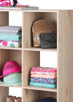 Whitmor 9 Cube Storage Organizer, Open Storage Display Bookshelf, Storage - Image 4