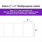 AveneMark 12 Rolls 3” X 2” Direct Thermal Labels - Image 3