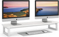 yaohuoo dual monitor stand riser, 39inch large monitor, main product view