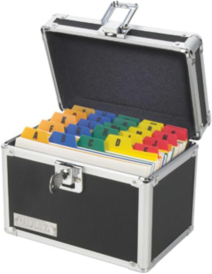 Vaultz Lockable Index Card Holder - Image 3