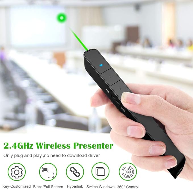 Norwii N75 Rechargeable Presentation Clicker - Image 2