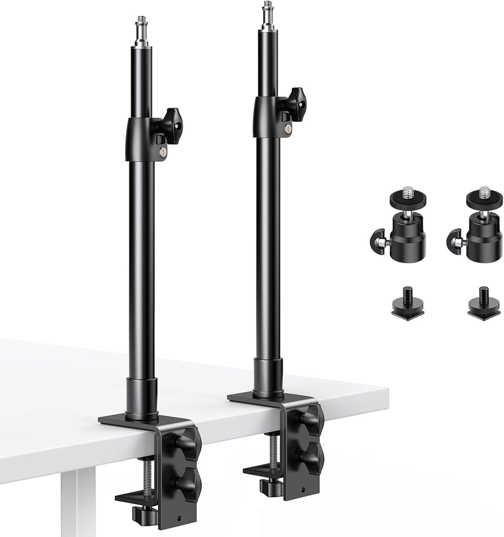 Dazzne 2-Pack Camera Desk Mount Stand