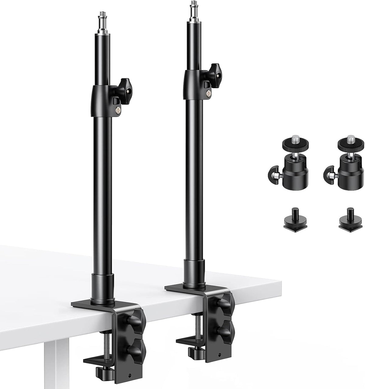 Dazzne 2-Pack Camera Desk Mount Stand