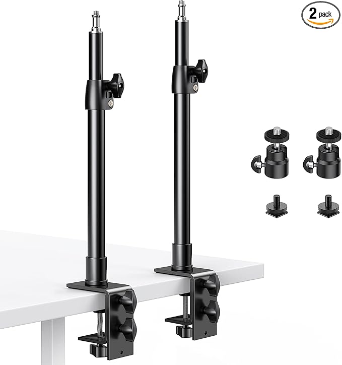 Dazzne 2-Pack Camera Desk Mount Stand by Dazzne