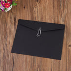 10pcs A4 Kraft Paper Envelopes Portfolio Foolscap File Folders Document Folder - Image 4