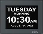 American Lifetime 【New 2024】 Dementia Clock Large Digital Clock - Image 9