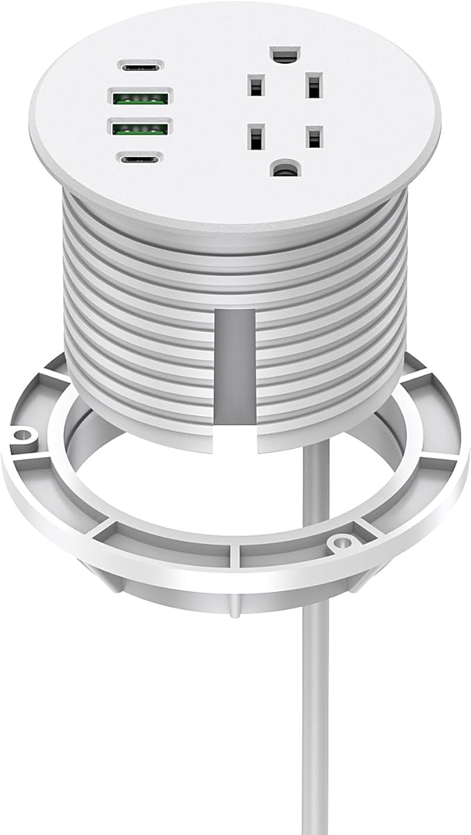 Recessed Power Grommet 3 inch by YYSKA