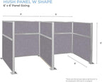 Versare Hush Panel Cubicle Kit | Workstation Partition Walls | Sound Dampening - Image 5