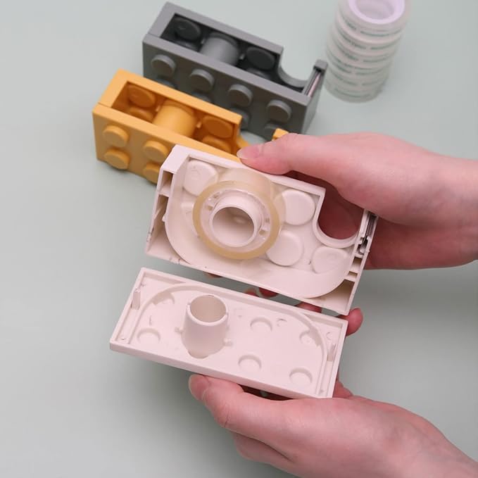 4 Pack Desktop Tape Dispenser Cute 4 Color Tape Dispenser - Image 5
