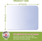 SOONAN Chair Mat for Hardwood Floor, 0.08" Thickness Heavy Duty Computer&Desk - Image 9