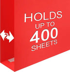 HERKKA Extra Capacity Hanging File Folders, 30 Pack Reinforced Letter Size - Image 4