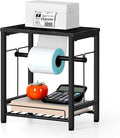 smusei Label Holder for Rolls and Fan-Fold Labels, Wooden Thermal Printer by smusei
